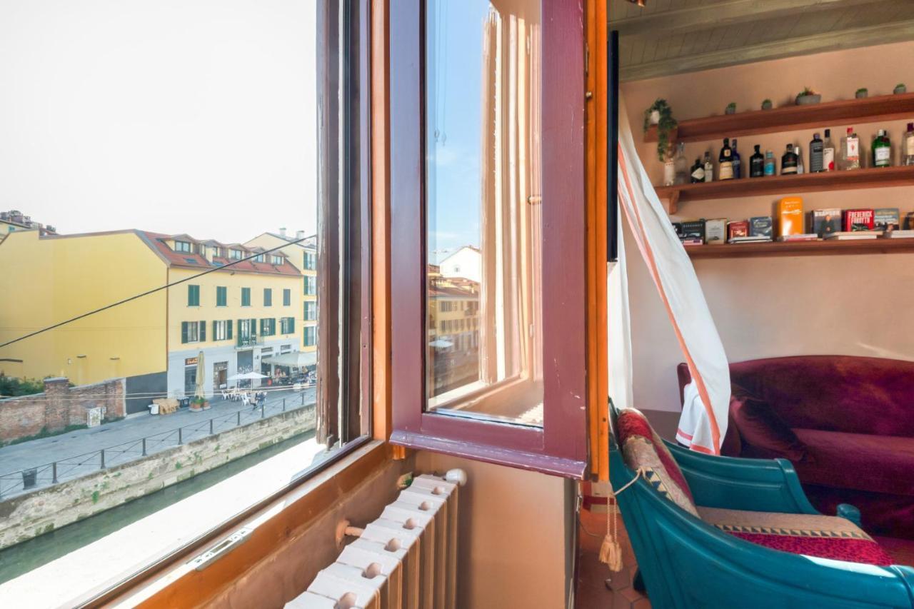 Easylife - Splendido Appartamento Con Vista Sul Naviglio Grande Milaan Buitenkant foto